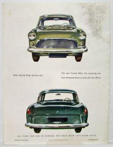 1956 Ford The New Consul Sales Brochure - Canadian