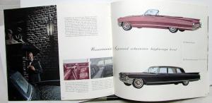 1962 Cadillac Prestige Sales Brochure Fleetwood Sixty Special Eldorado Biarritz