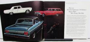 1965 Ford The Total Performance Fairlanes Sales Brochure - Canadian