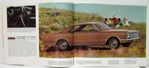 1966 Ford Sales Brochure Galaxie 500 XL Country Squire LTD Custom - Canadian