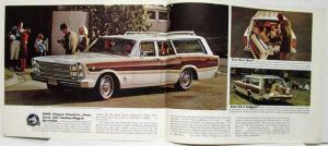 1966 Ford Sales Brochure Galaxie 500 XL Country Squire LTD Custom - Canadian