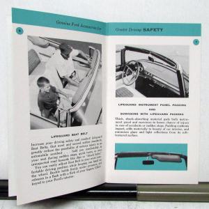 1956 Ford Accessories Passenger Car And Truck Sales Brochure