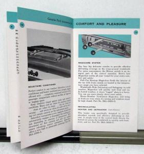 1956 Ford Accessories Passenger Car And Truck Sales Brochure