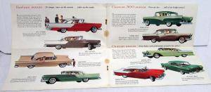 1957 Ford Fairlane Skyliner Station Wagon Sales Brochure Rev April 1957