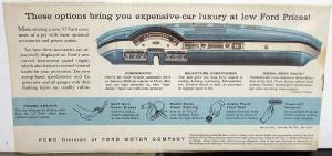 1957 Ford Fairlane Skyliner Station Wagon Sales Brochure Rev April 1957