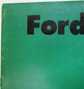 1973 Ford Maverick Sales Brochure - Canadian REVISED