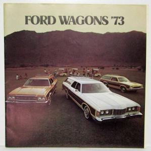 1973 Ford Wagons & Recreation Vehicles Sales Brochure - Canadian