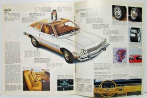 1974 Ford Pinto Sales Brochure - Canadian