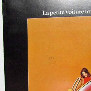 1975 Ford Pinto Sales Brochure - Canadian - French Text