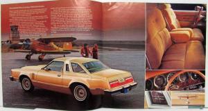 1978 Ford Thunderbird Landau Sport 2 Tone Sales Brochure Canadian Original