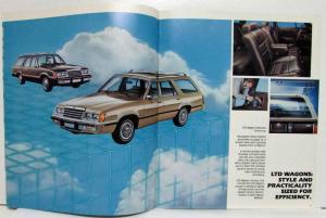 1983 Ford LTD Sales Brochure - Canadian