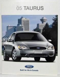 2005 Ford Taurus Built for Life in Canada Sales Brochure - Canadian