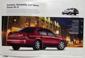 2005 Ford Taurus Built for Life in Canada Sales Brochure - Canadian