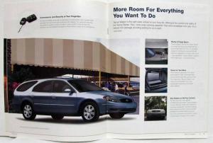 2005 Ford Taurus Built for Life in Canada Sales Brochure - Canadian