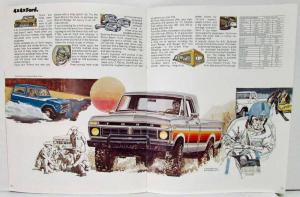 1977 Ford Mustang Pickup Truck 4x4 Pinto TBird Free Wheelin Sales Brochure Orig