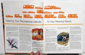 1977 Ford Pickup Truck Van Wagon RV Trailoring Guide REVISED Sales Brochure