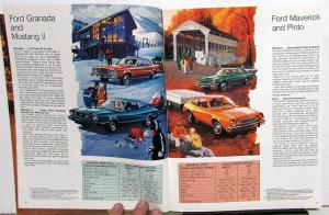 1977 Ford Pickup Truck Van Wagon RV Trailoring Guide REVISED Sales Brochure