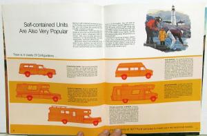 1977 Ford Pickup Truck Van Wagon RV Trailoring Guide REVISED Sales Brochure