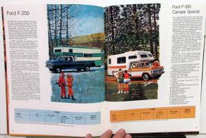 1977 Ford Pickup Truck Van Wagon RV Trailoring Guide REVISED Sales Brochure