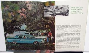 1964 Ford Galaxie 500 XL Fairlane 500 Falcon Thunderbird Sales Brochure Racing