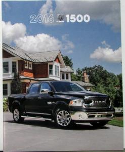 2016 Dodge RAM 1500 Truck Color Sales Brochure Original Oversized