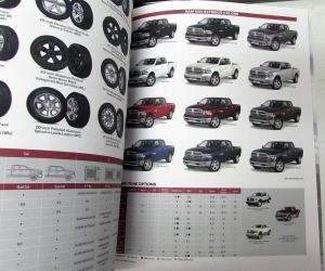 2016 Dodge RAM 1500 Truck Color Sales Brochure Original Oversized