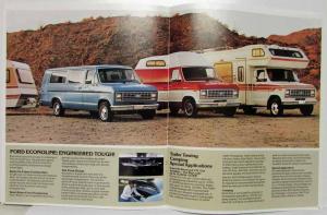 1983 Ford Econoline Sales Brochure