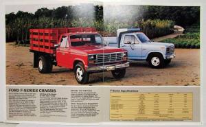 1983 Ford Chassis Cabs Sales Brochure