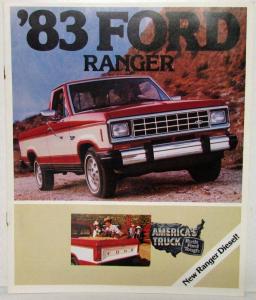 1983 Ford Ranger on Gravel Sales Brochure