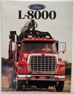 1987 Ford L-8000 Truck Sales Brochure