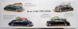 1947 Packard Custom Super Clipper Dealer Sales Brochure