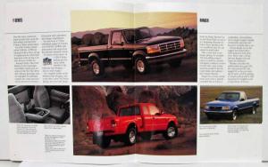 1994 Ford Trucks Sales Brochure F-Series Ranger Bronco Explorer Windstar