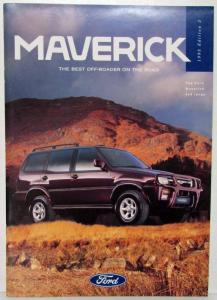 1995 Ford Maverick Sales Brochures Edition 1 & 2 with Extra - European Market