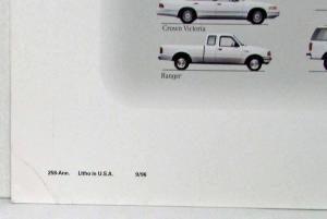1997 Ford Ranger Sales Brochure