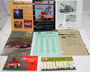 Vintage Holmes Wrecker Tow Truck Recovery Dealer Sales Brochure Collection Large