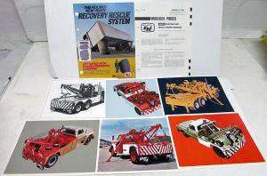 Vintage Holmes Wrecker Tow Truck Recovery Dealer Sales Brochure Collection Large