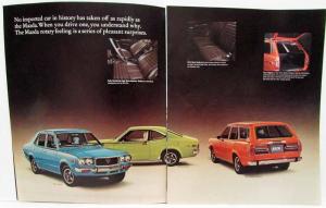 1972 Amazing Mazda Full Line Sales Brochure - White Cover