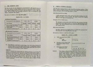 1973 Mazda RX-2 Consumer Information Pamphlet