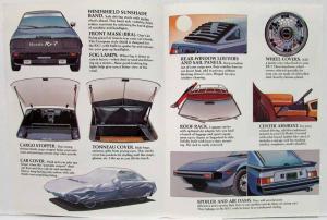 1979 Mazda RX-7 Accessories Sales Brochure