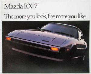 1980 Mazda RX-7 Sales Brochure