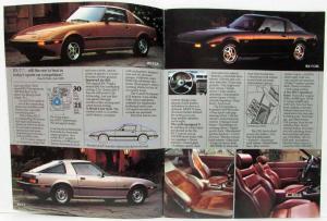 1982 Mazda Full Line Sales Brochure GLC 626 RX-7