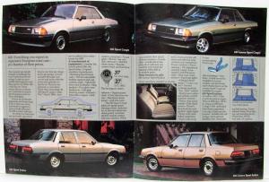 1982 Mazda Full Line Sales Brochure GLC 626 RX-7