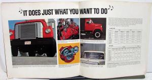 1967-68 IH International Fleetstar A 2000 2100 Series Sales Brochure XL