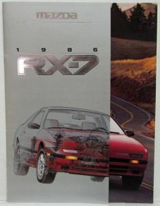 1986 Mazda RX-7 Sales Brochure