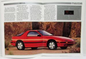 1986 Mazda RX-7 Sales Brochure