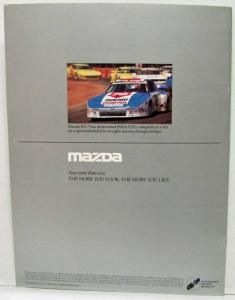 1986 Mazda RX-7 Sales Brochure