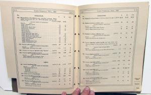 1936 Ford Dealer Labor Repair Schedule Book Pricing Car Truck V8 & 4 Cylinder