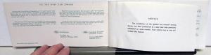 1970 Ford Custom Galaxie 500 XL LTD Owners Operators Manual Original