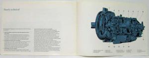 1962 Mercedes-Benz Daimler-Benz Automatic Transmission Sales Brochure P1014/1