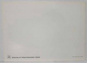 1962 Mercedes-Benz Daimler-Benz Automatic Transmission Sales Brochure P1014/1